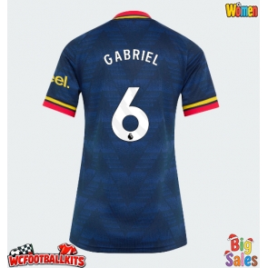 Arsenal Gabriel Magalhaes #6 Replica Away Stadium Shirt for Women 2026-27 Short Sleeve